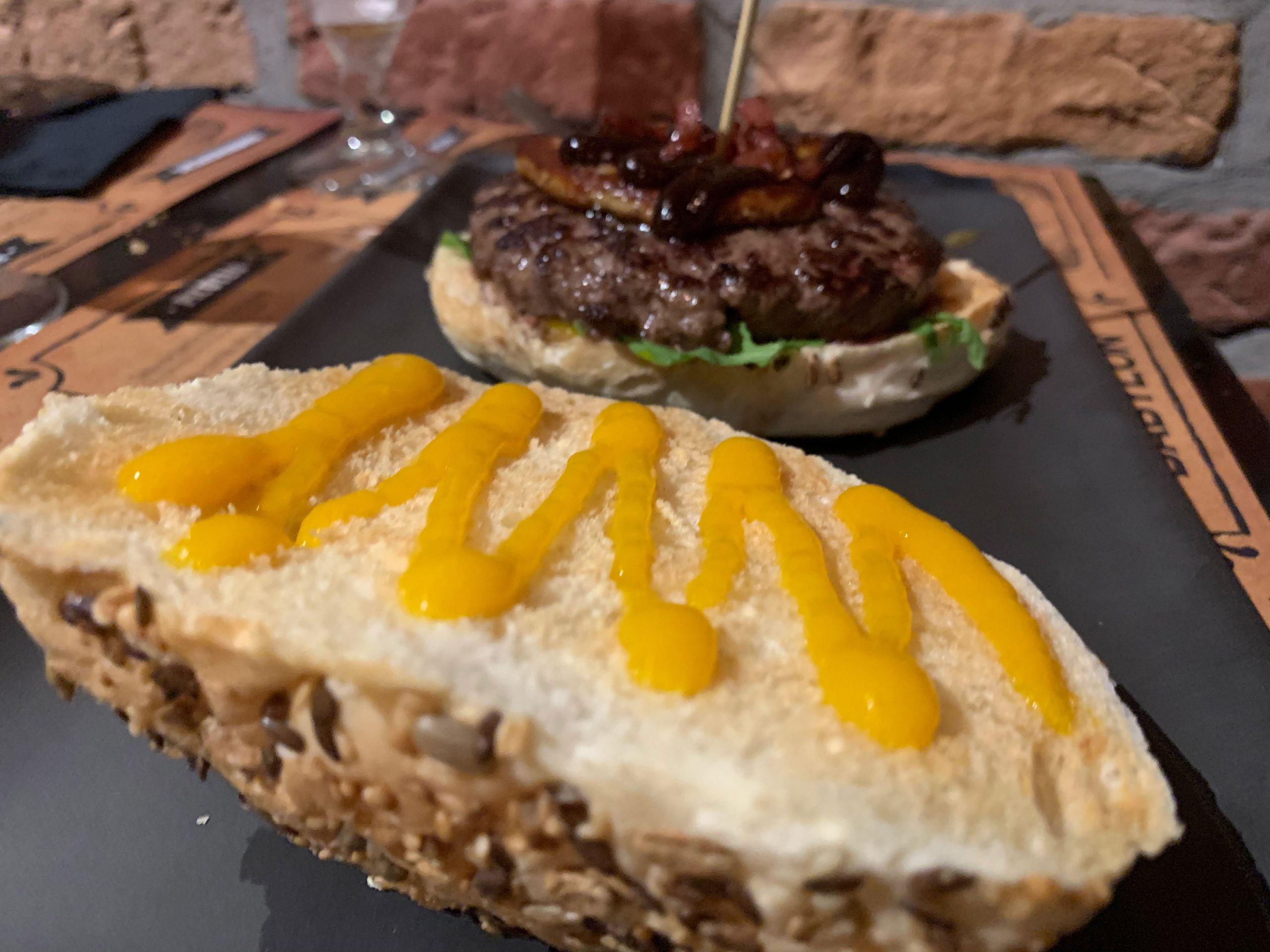 Cervecería Babylon: hamburguesa de solomillo