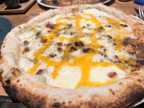 Pizza Carbonara Grosso Napoletano