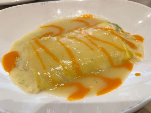 Canelón de merluza Herriko Taberna