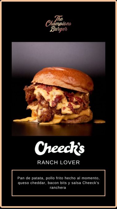 The Champions Burger Pamplona 2024 - Cheeck's