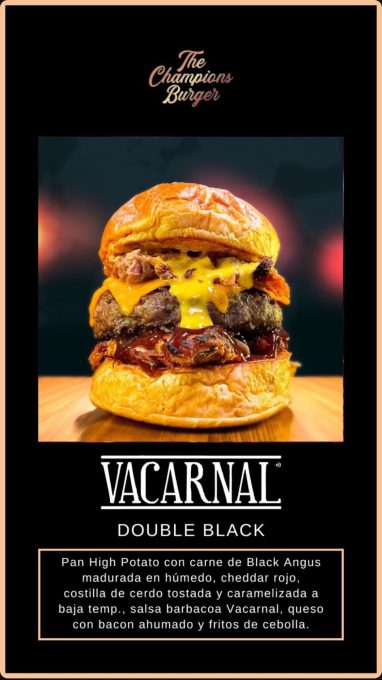 The Champions Burger Pamplona 2024 - Vacarnal