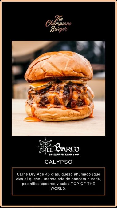 The Champions Burger Pamplona 2024 - El barco del Pirata