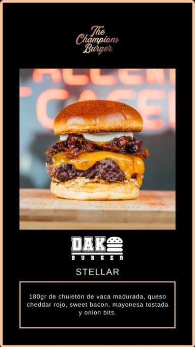 The Champions Burger Pamplona 2024 - Dak Burger