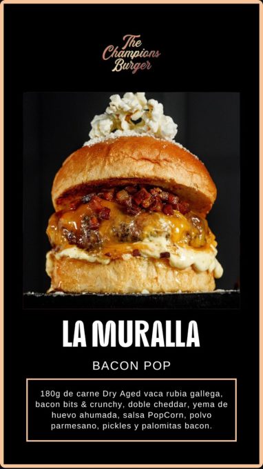 The Champions Burger Pamplona 2024 - La Muralla