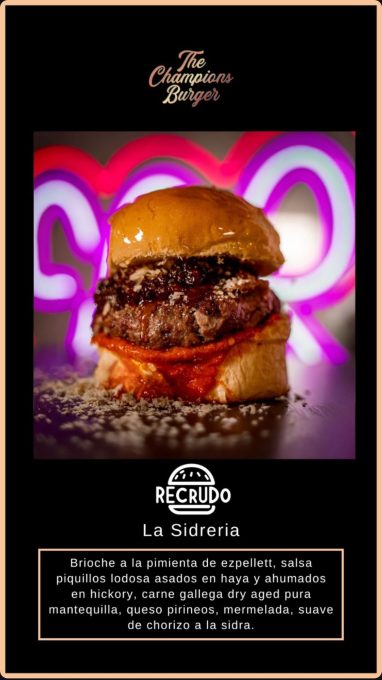 The Champions Burger Pamplona 2024 - Recrudo