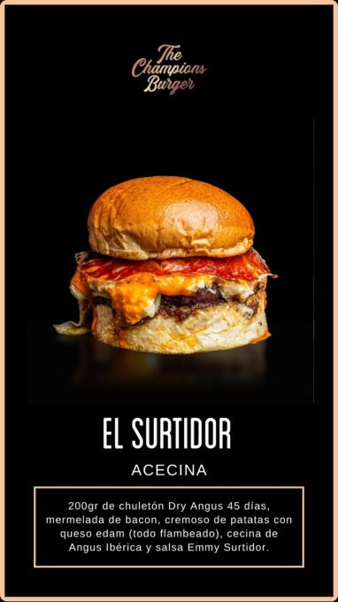 The Champions Burger Pamplona 2024 - El Surtidor
