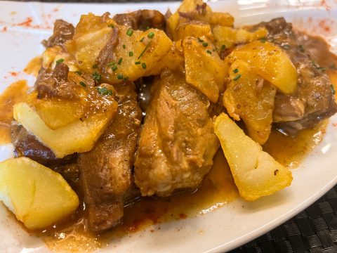 Costillas con salsa de soja y Coca Cola Malafú