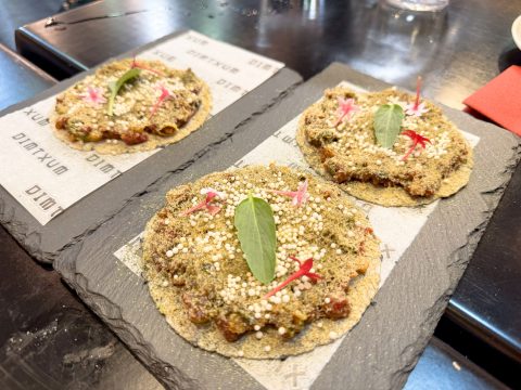 Steak tartar con foie Dimtxum